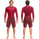 Top neopreen Quiksilver Everyday Session LS Turquoise