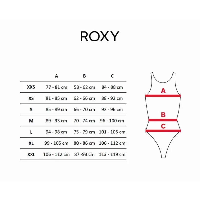 Roxy Essentials Onesie Badeanzug aus Lycra.