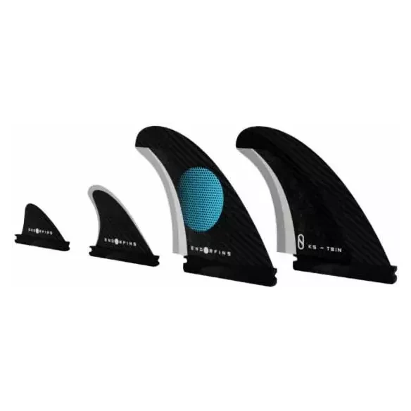Ailerons de surf Endorfins KS Twin+2