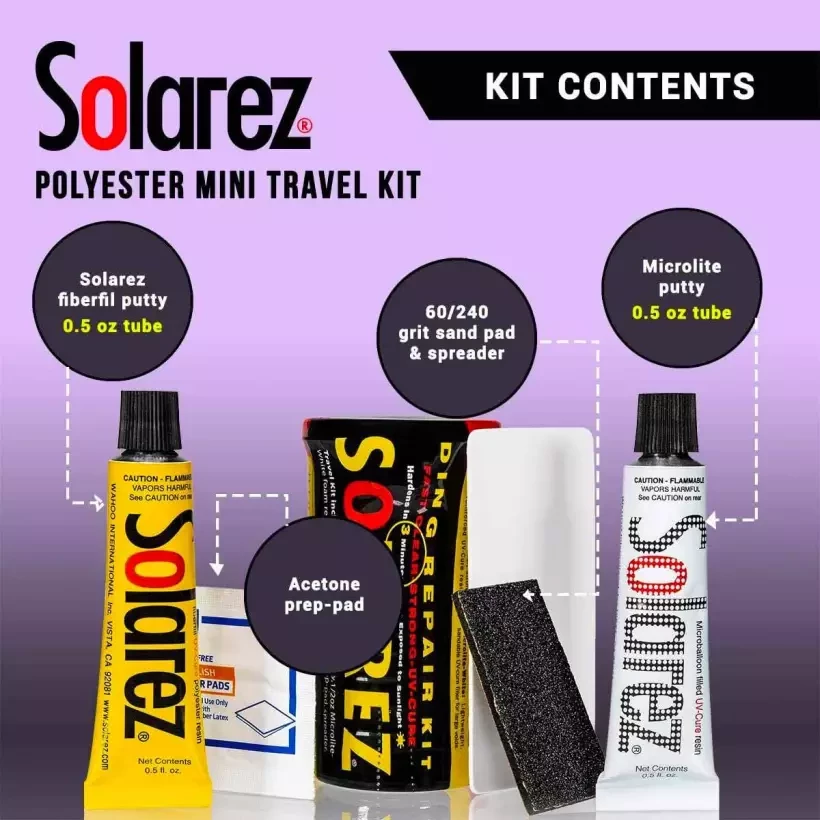 Kit di riparazione Solarez mini viaggio