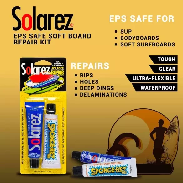 Kit de Reparación Solarez EPS Soft Surfboard