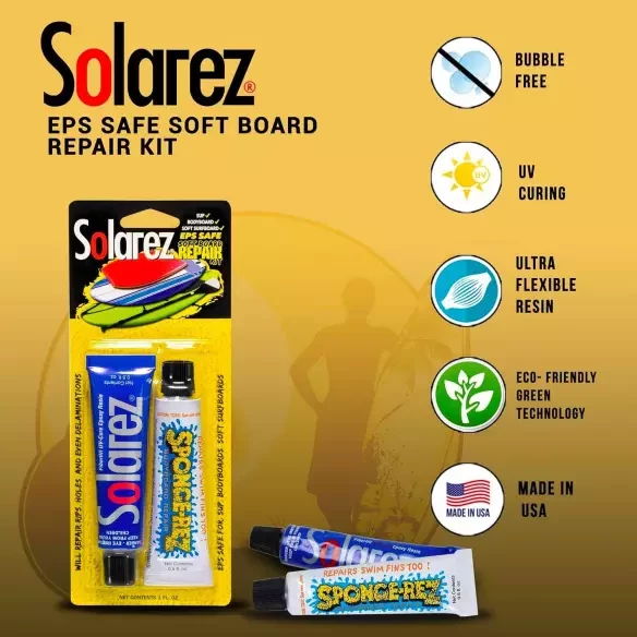 Kit de Reparación Solarez EPS Soft Surfboard