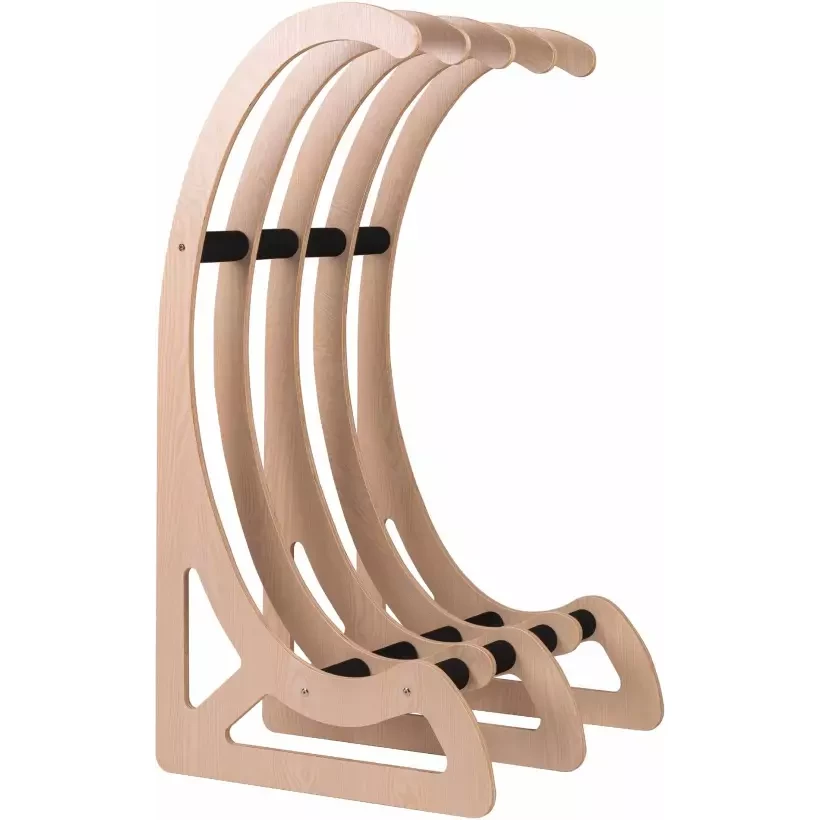Suporte vertical Surflogic Wooden Free standing surfboard rack