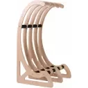 Suporte vertical Surflogic Wooden Free standing surfboard rack