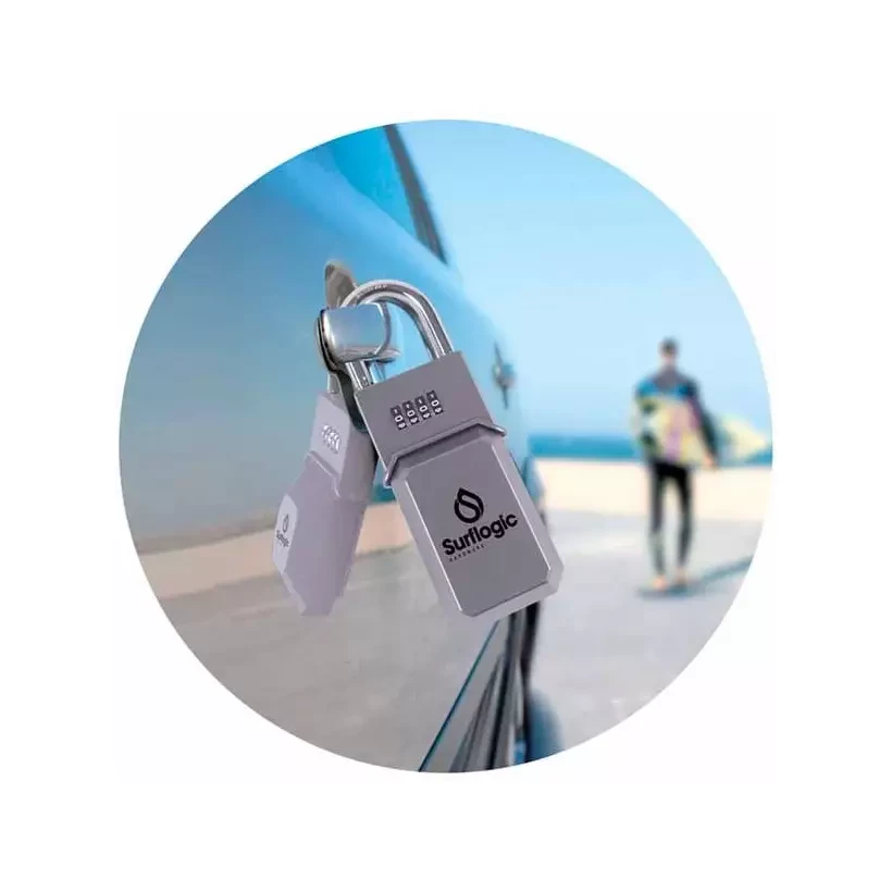 Surf Logic Key Lock Standard Silver