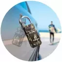 Candado Surf Logic Key Lock Standard Camo