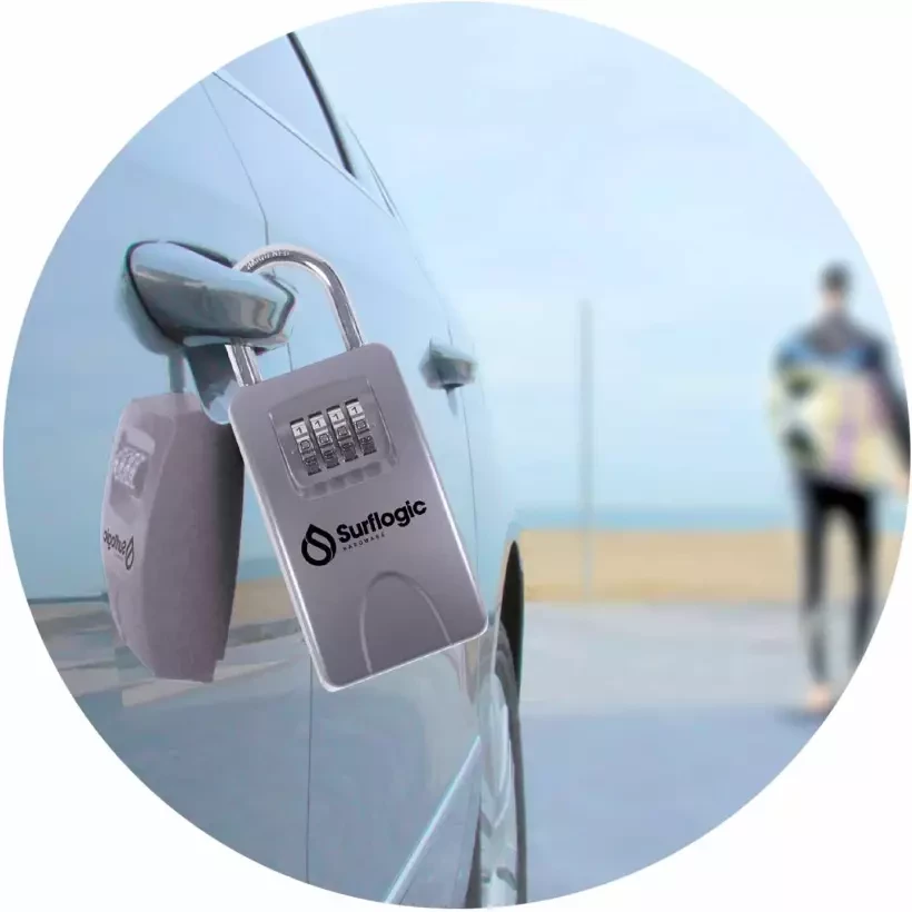 Surf Maxi Key Lock Silver