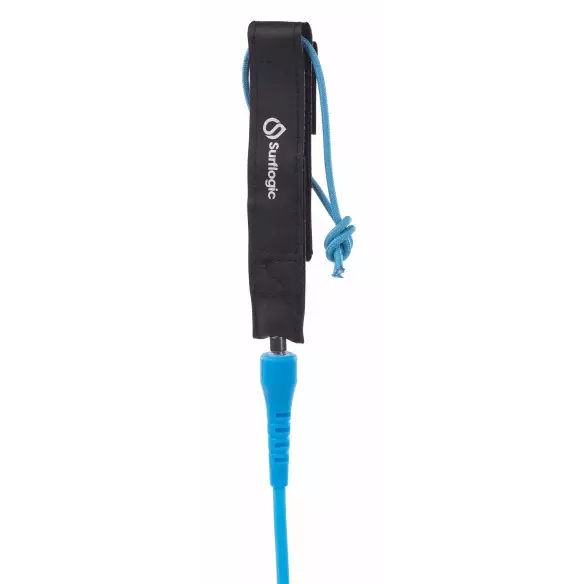 SurfLogic AirComp Leash Cyan