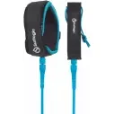 Surf Leash SurfLogic Longboard Knee Cyan