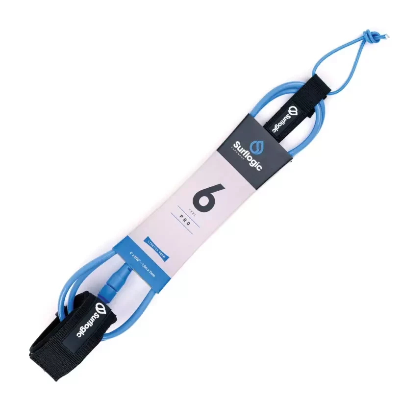 Leash da surf SurfLogic Pro Cyan