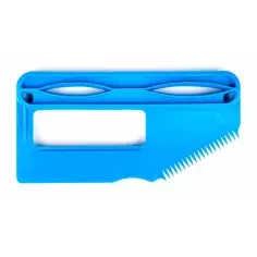 Rascador herramienta SurfLogic Wax Finn Tool Cyan