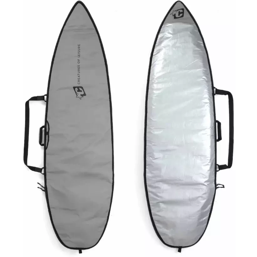Funda Creatures Shortboard Icon Lite Silver Black
