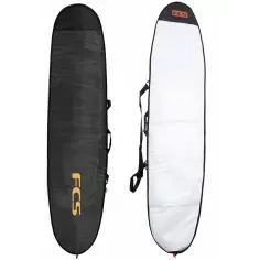 FCS Classic Longboard Surfcover Black Mango