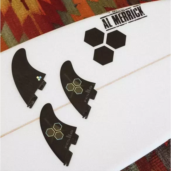 Quilhas surf FCSII Channel Islands PC Black