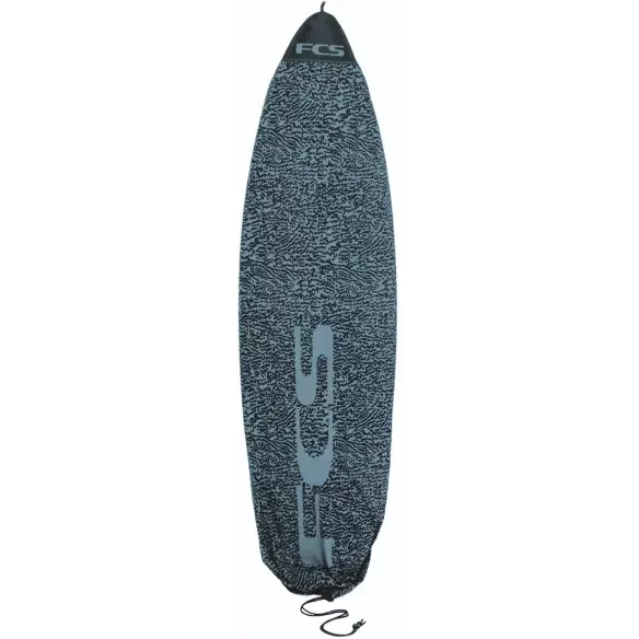 Boardbag FCS Stretch Cover Funboard Tranquil Blue