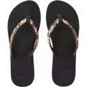 Infradito Rip Curl FREEDOM BLOOM OPEN TOE Black Brown