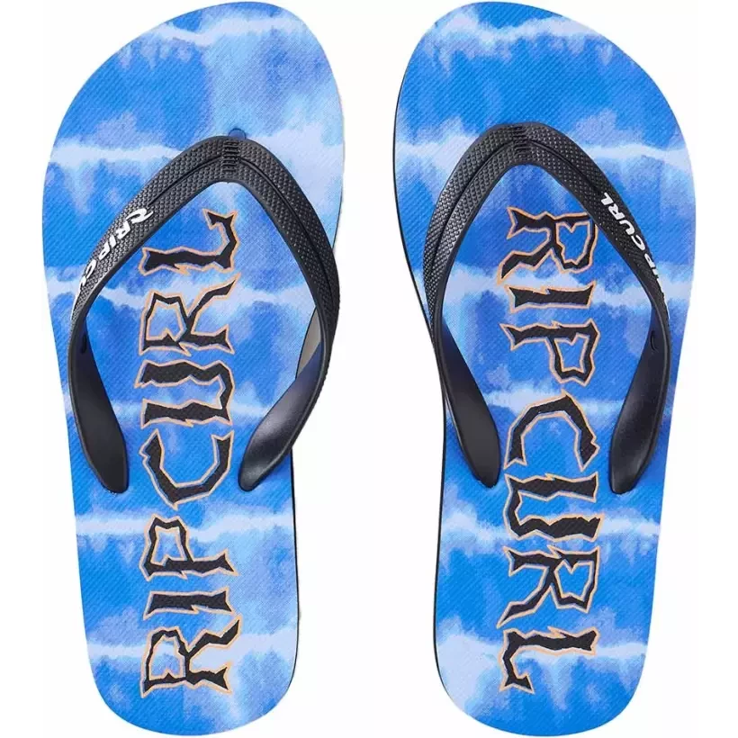 Rip Curl Island Bloom Blue Boy flip flops