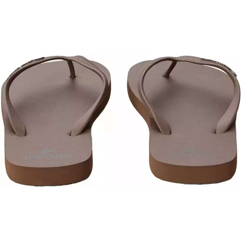 Flip-flops Rip Curl BRAND LOGO BLOOM DUSTED CHOCOLATE