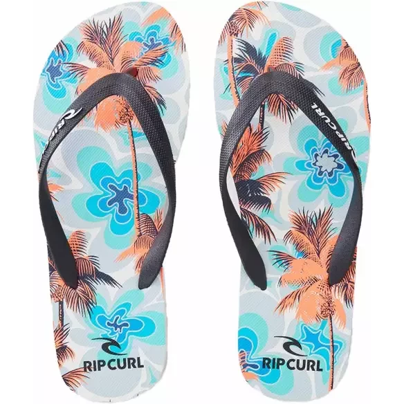 Rip Curl BARREL KILLA BLOOM White flip flops
