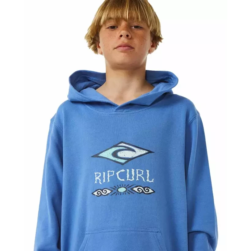 Sweatshirt Rip Curl LOST ISLAND FLEECE ­BOY BLUE YONDER