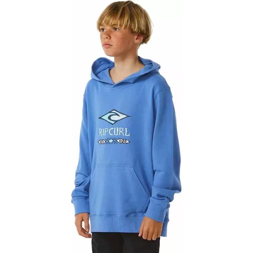 Sweatshirt Rip Curl LOST ISLAND FLEECE ­BOY BLUE YONDER