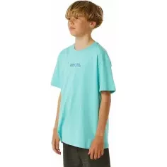 Camisa Rip Curl LOST ISLANDS ART TEE ­BOYS Acqua 2