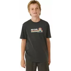 Camiseta Rip Curl SURF REVIVAL MUMMA TEE­ BOY WASHED BLACK