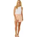 Pantalon corto Rip Curl POPLIN CRUSHIN WALK SHORT BRIGHT PEACH