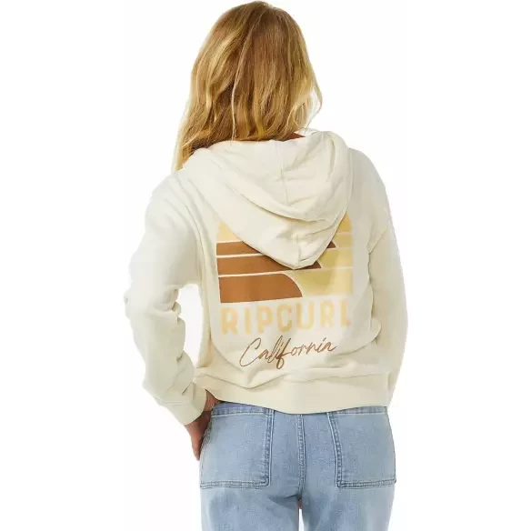 Sweat-shirt Rip Curl LINE UP RELAXED Bone