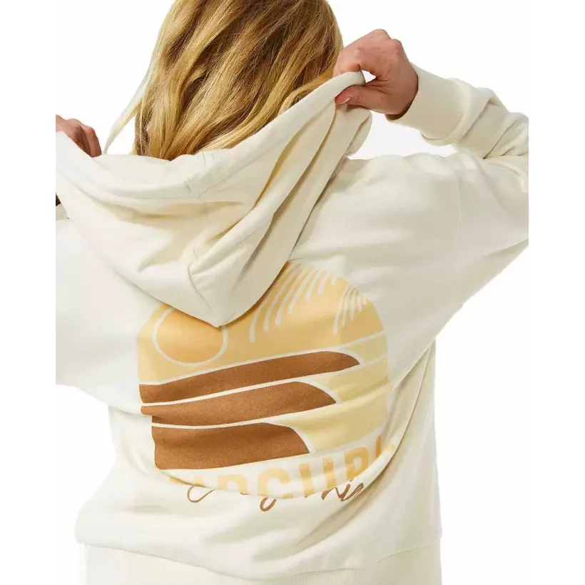 Felpa Rip Curl LINE UP RELAXED Bone