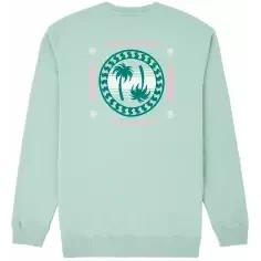 Suéter Vissla Upside Down Sea green 2