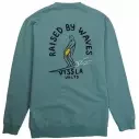 Sudadera Vissla UNLTD Crew Blue Slate