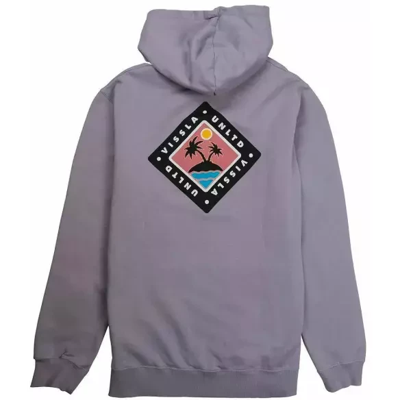 Suéter Vissla Spike Pull Over Dusty Lilac