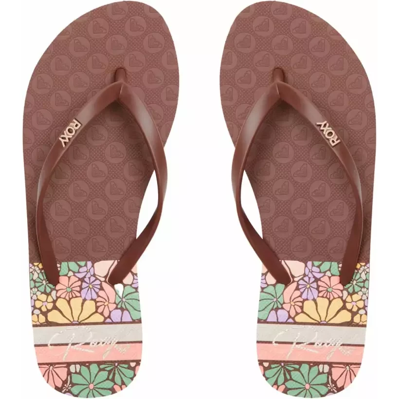 Chanclas Roxy Viva Printed Brown