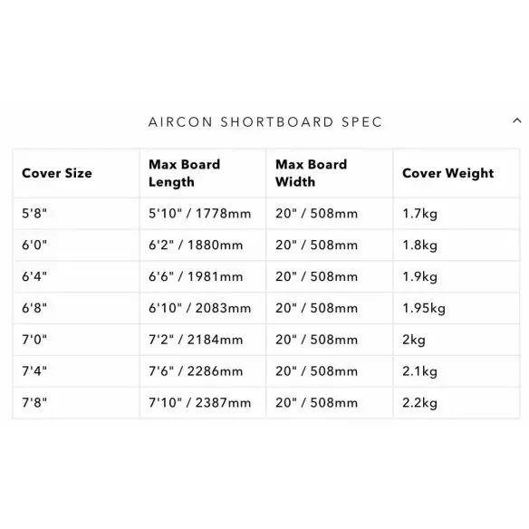 Capa Ocean & Earth Aircon shortboard Silver