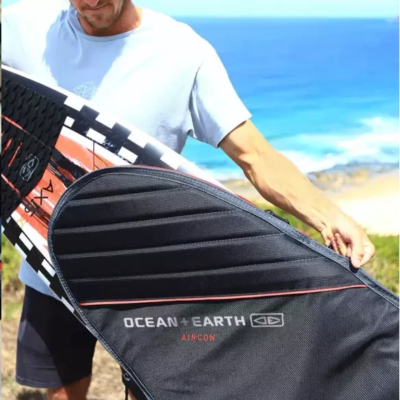 Funda Ocean & Earth Aircon fish Black/Red