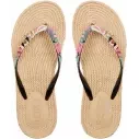 flip-flops Roxy South Beach Black/Pink/Soft Lime