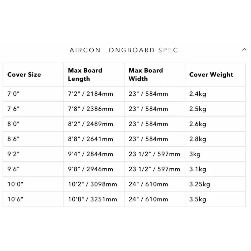 boardbag Ocean & Earth aircon Longboard Silver