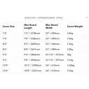 boardbag Ocean & Earth aircon Longboard Silver