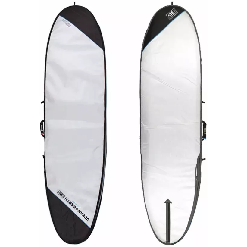 boardbag Ocean & Earth aircon Longboard Silver