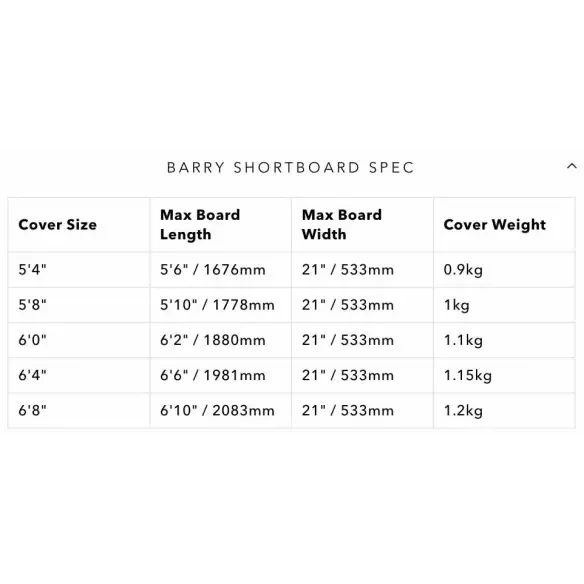 boardbag Ocean & Earth Barry Basic shortboard Red