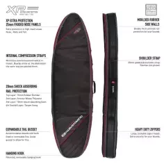 Boardbag Ocean & Earth Compact Double Shortboard Silver 2