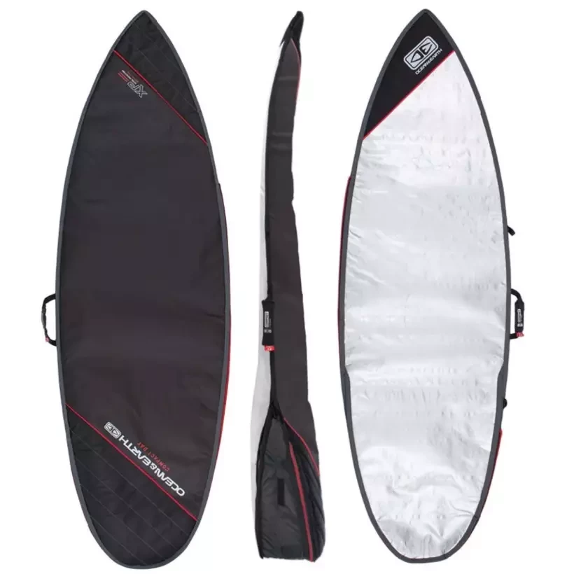 Capa Ocean & Earth Compact Day Shortboard Black/Red