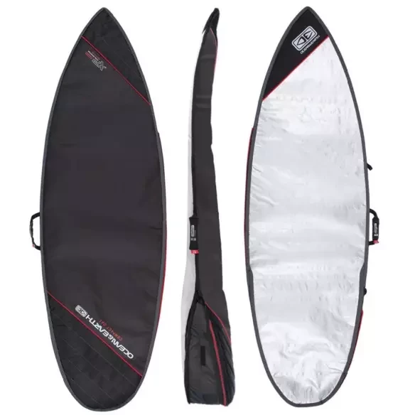 Capa Ocean & Earth Compact Day Shortboard Black/Red