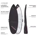 Capa Ocean & Earth Compact Day Shortboard Black/Red
