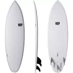 Surfboard NSP Tinder Element White