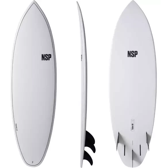 Surfboard NSP Tinder Element White