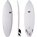 Surfbrett NSP Tinder Element White