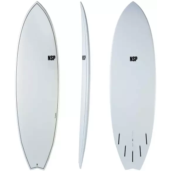 Prancha de surf NSP fish Elements White
