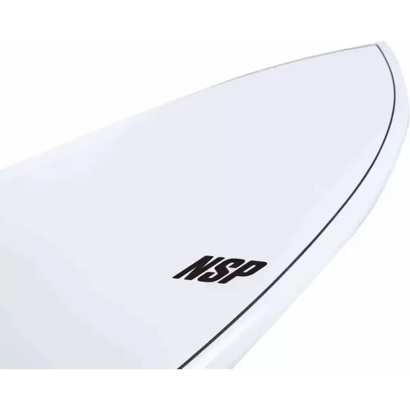 NSP fish Elements Surfboard White